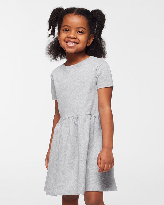 Rabbit Skins Toddler Fine Jersey Dress - 5333