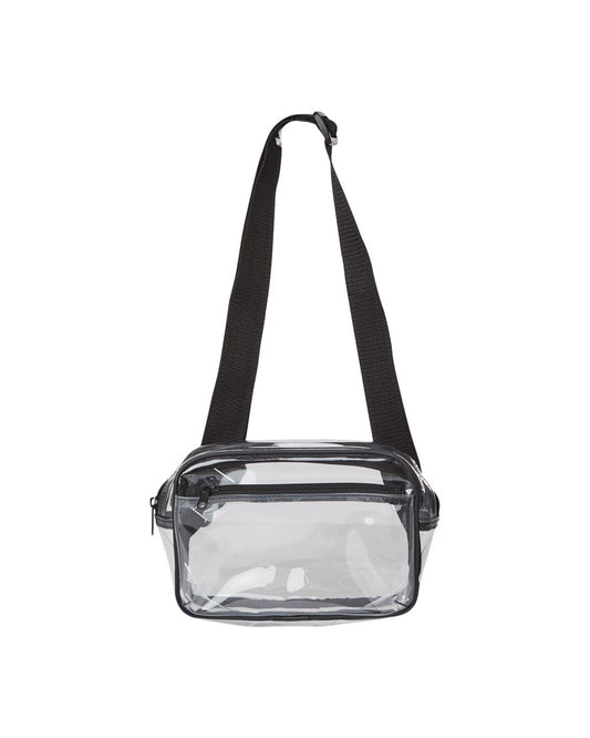 Liberty Bags Clear Stadium 2-Pocket Fanny Pack/Crossbody Bag - 5778