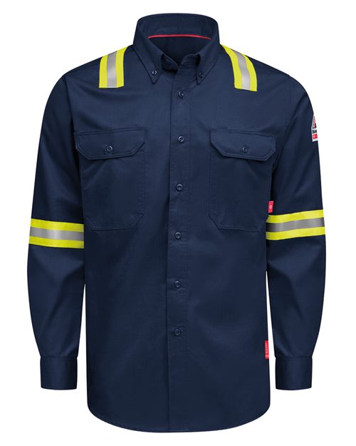 Men's Nomex® Comfort Enhanced-Vis Woven Long Sleeve Shirt