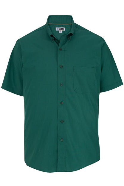 Lightweight Poplin Short Sleeve Mens Shirt