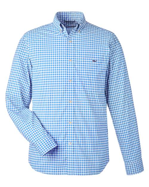 Men's On-The-Go Nylon Gingham Shirt