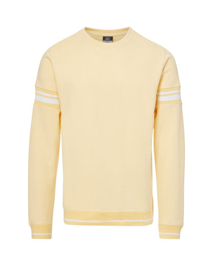 MV Sport Donovan Striped Crewneck Sweatshirt - 23404