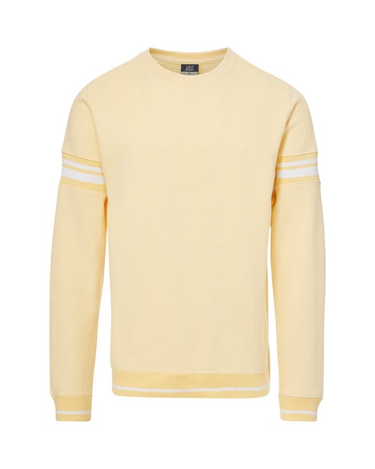 MV Sport Donovan Striped Crewneck Sweatshirt - 23404