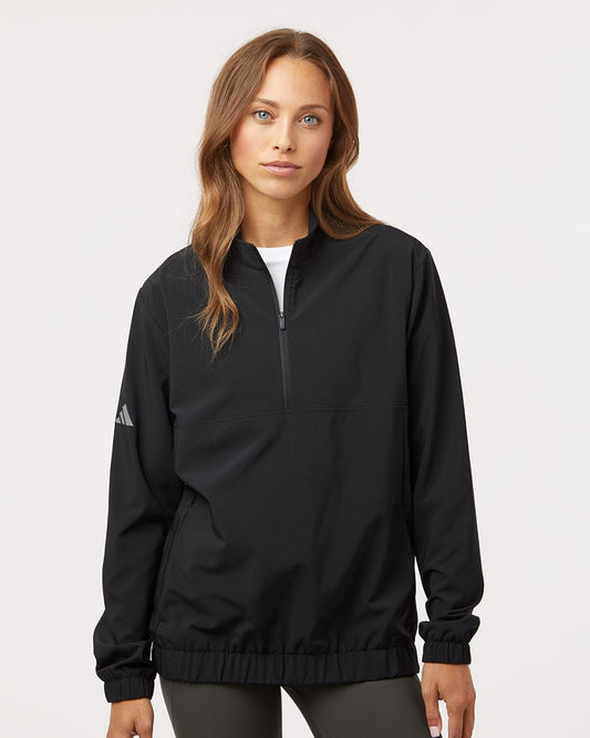 Adidas Women's Woven Half-Zip Pullover - A706