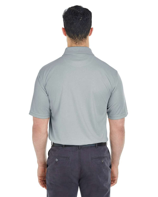 UltraClub Men's Tall Cool & Dry Mesh Piqué Polo - 8210T