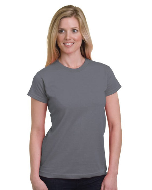 Bayside Women's USA-Made Fine Jersey T-Shirt - 5850