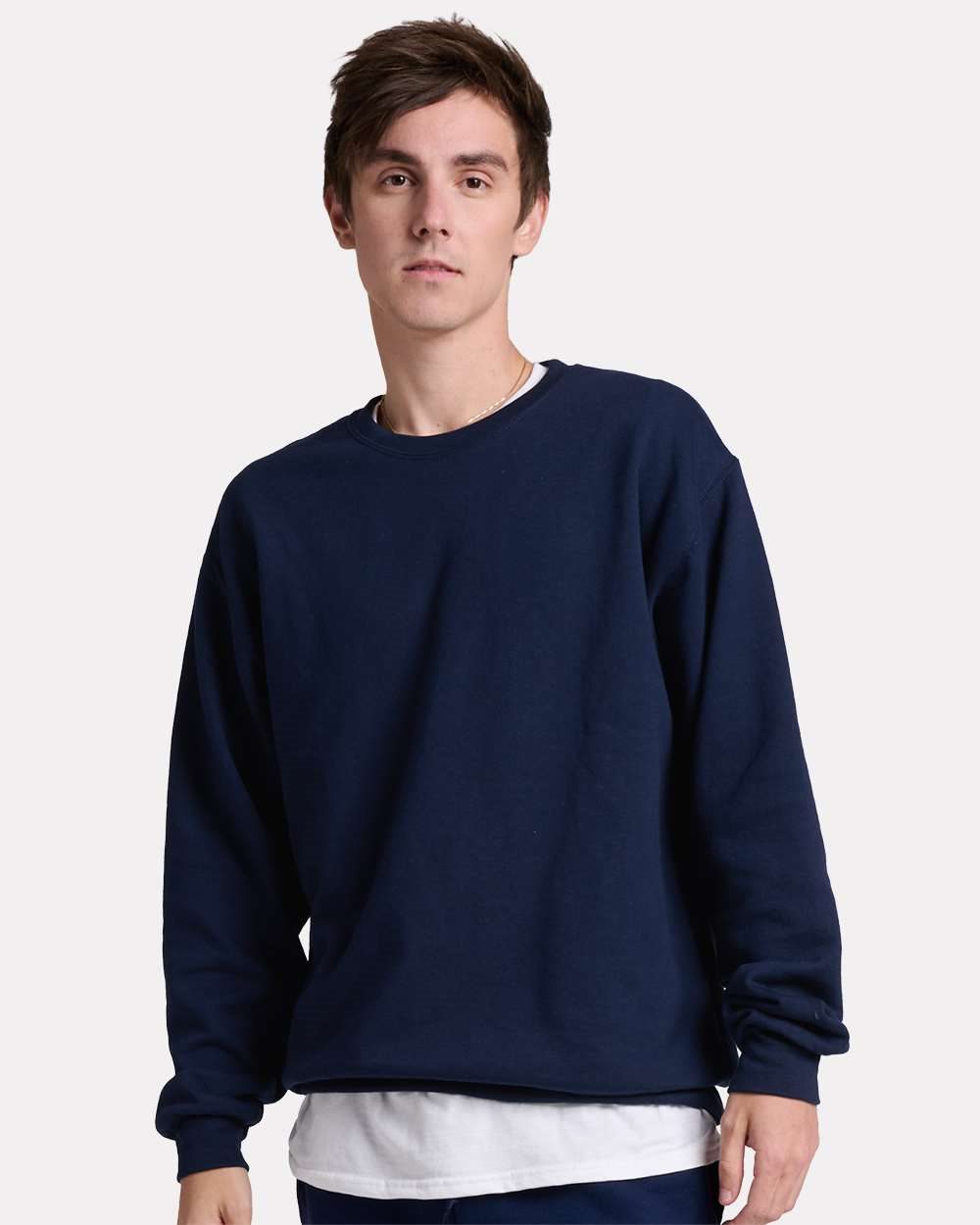 JERZEES Ultimate CVC Crewneck Sweatshirt - IC48MR