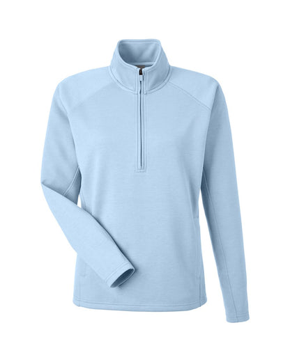 J. America Women's Apex Fleece Quarter-Zip Pullover - 8754