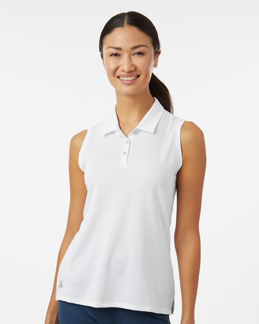 Adidas Women's Ottoman Sleeveless Polo - A1005
