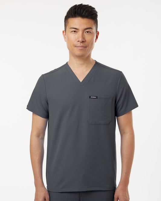 Jaanuu Holmes Everyday 1-Pocket Scrub V-Neck Top - M10001