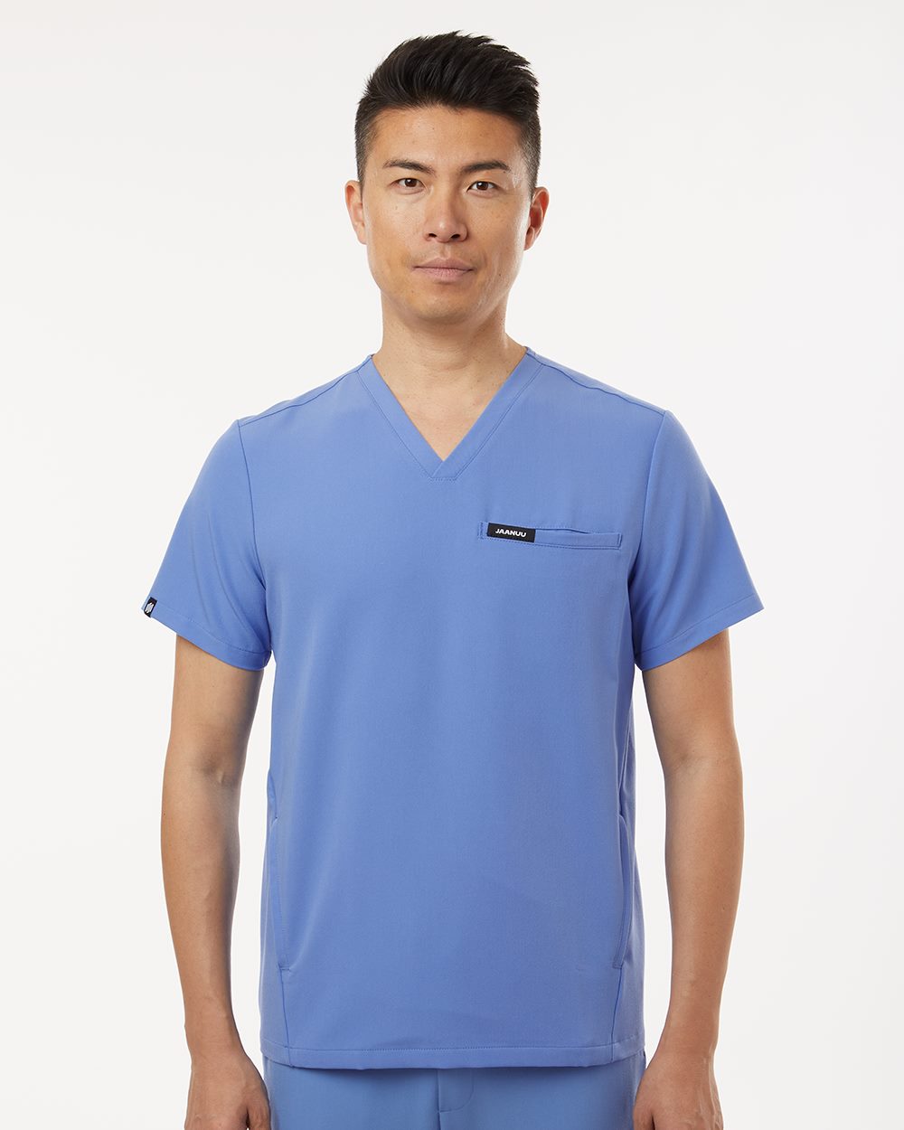 Jaanuu Platt 3-Pocket Scrub V-Neck Top - M10002
