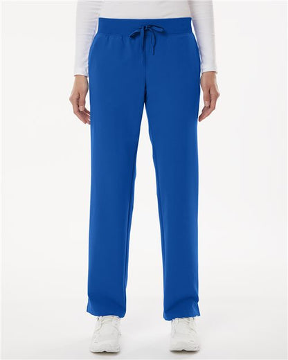 Women's Petite Sizes Xenos Essential Knit-Waist Scrub Pants