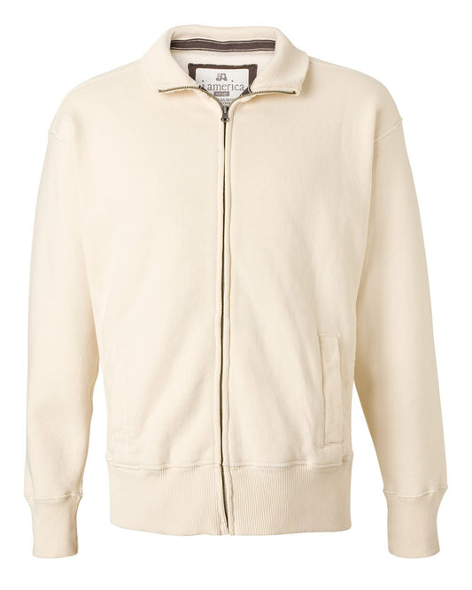 J. America Vintage Fleece Track Jacket - 8984