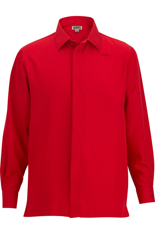 Batiste Ls Cafe Shirt With Badge Tab & Squared Tail - 1271CN