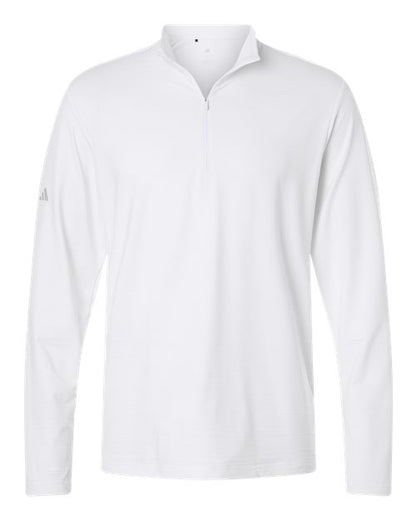 Men's Textured Stripe Quarter-Zip Pullover