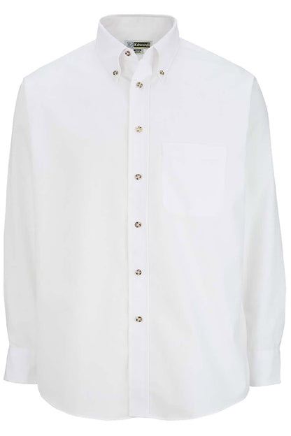 Easy Care Poplin Long Sleeve Mens Shirt