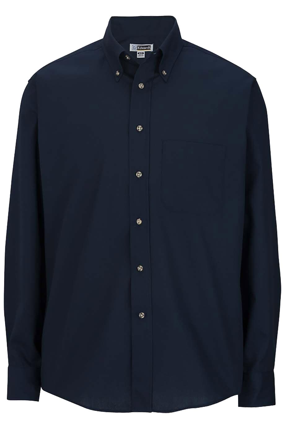 Easy Care Poplin Long Sleeve Mens Shirt - 1280