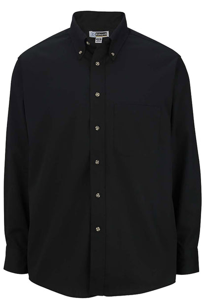 Easy Care Poplin Long Sleeve Mens Shirt