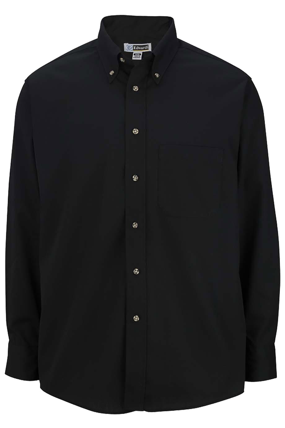 Easy Care Poplin Long Sleeve Mens Shirt - 1280