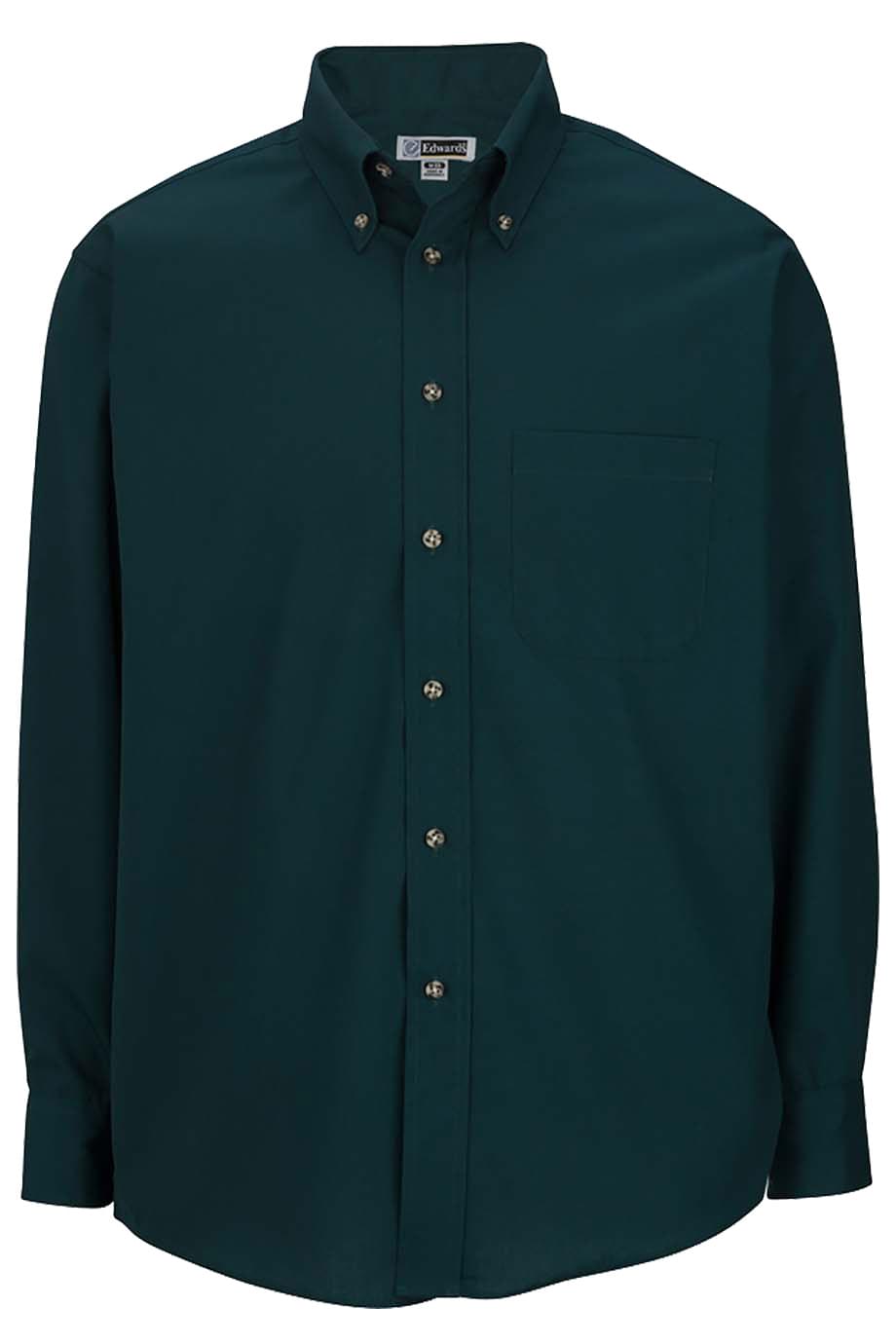 Easy Care Poplin Long Sleeve Mens Shirt