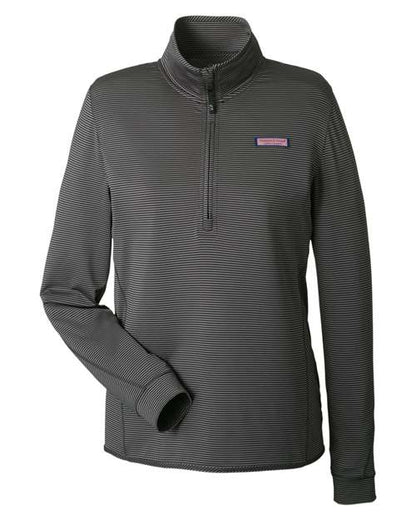 Women's Microstripe Sankaty Half-Zip Pullover