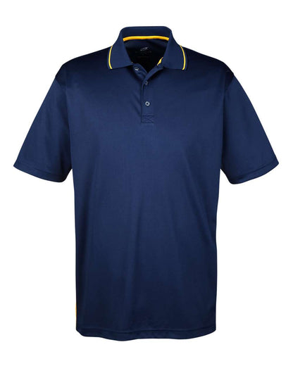 UltraClub Men's Cool & Dry Sport Two-Tone Polo - 8406