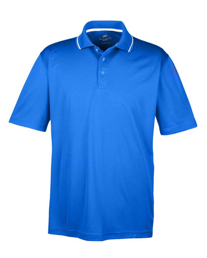 UltraClub Men's Cool & Dry Sport Two-Tone Polo - 8406