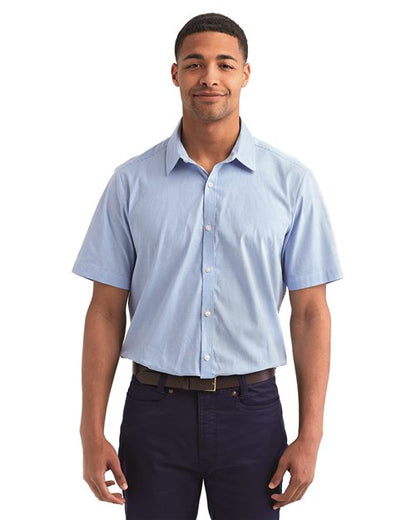 Men's Microcheck Gingham Cotton Shirt
