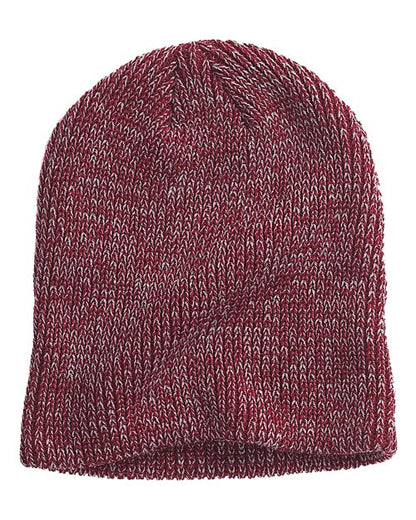 Ribbed Marled Beanie