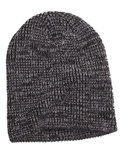 Ribbed Marled Beanie