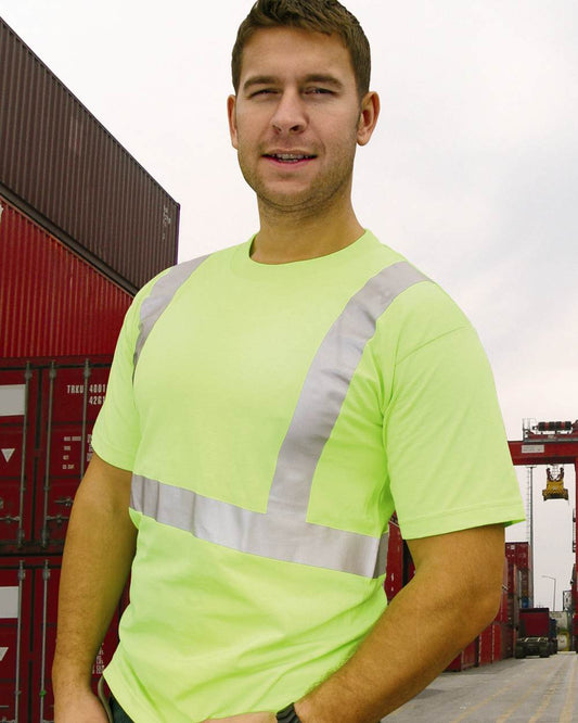 Bayside USA-Made 50/50 High Visibility T-Shirt - 3752