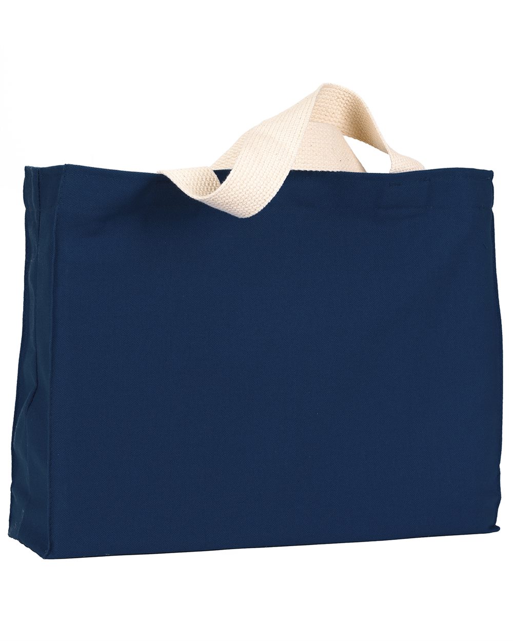 Bayside USA Made Cotton Canvas Medium Gusset Tote Bag - BA750