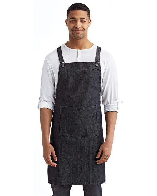 Artisan Collection by Reprime Cross Back Barista Apron with Pocket - RP129