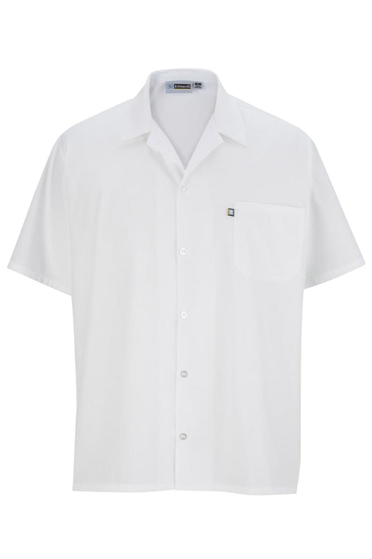 Button Front Shirt With Mesh Back - 1305