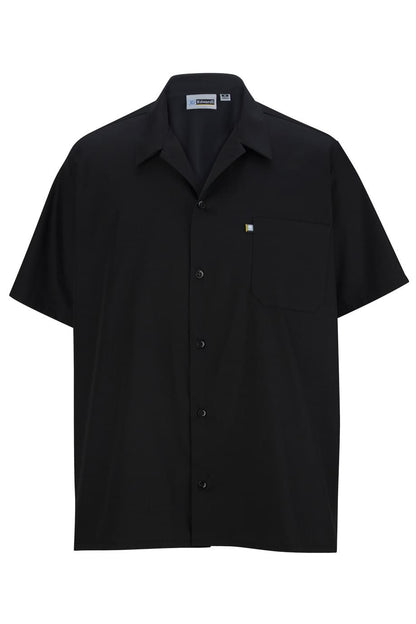 Button Front Shirt With Mesh Back - 1305