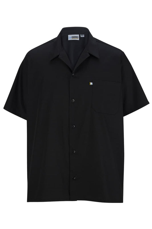 Button Front Shirt With Mesh Back - 1305