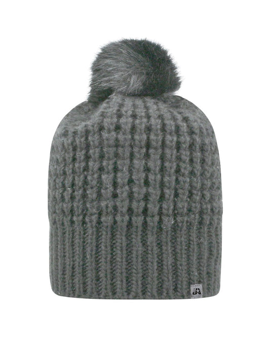 J. America Slouch Bunny Knit Beanie - TW5005