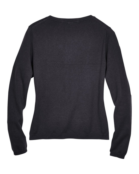 Devon & Jones Women's V-Neck Sweater - D475W