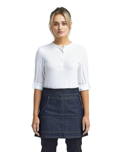 Artisan Collection by Reprime Four-Pocket Jeans Stitch Denim Waist Apron - RP125