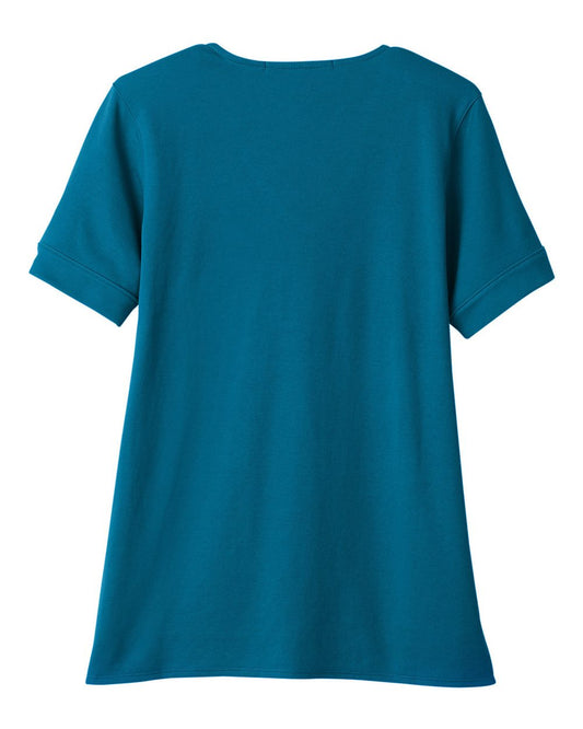 Devon & Jones Women's CrownLux Performance® Plaited Rolled Sleeve Shirt - DG20WB