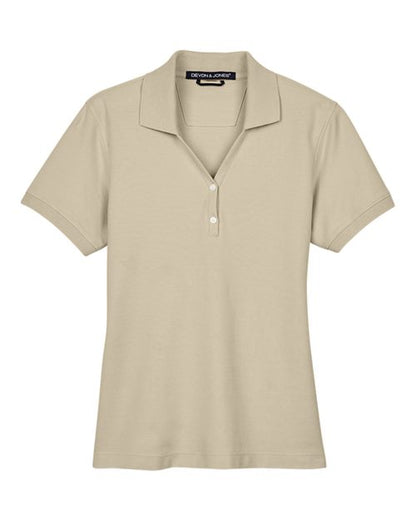 Women's Pima Piqué Polo