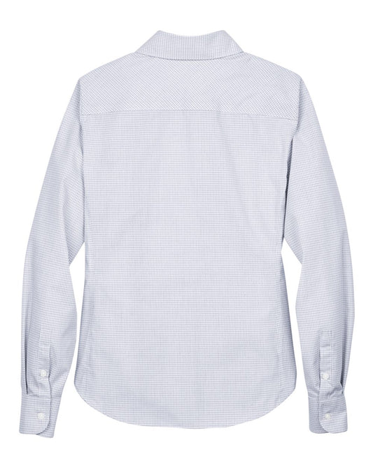 Devon & Jones Women's Crown Collection® Micro Tattersall Woven Dress Shirt - DG510W
