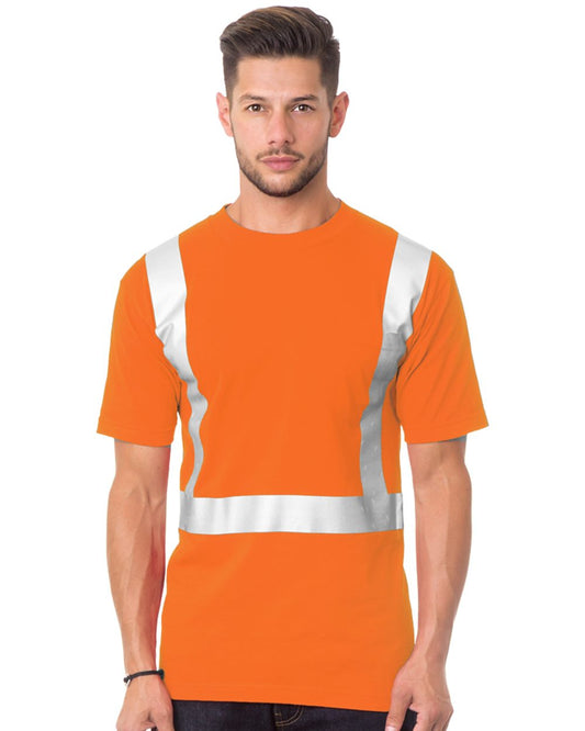 Bayside USA-Made 50/50 High Visibility Pocket T-Shirt - 3772