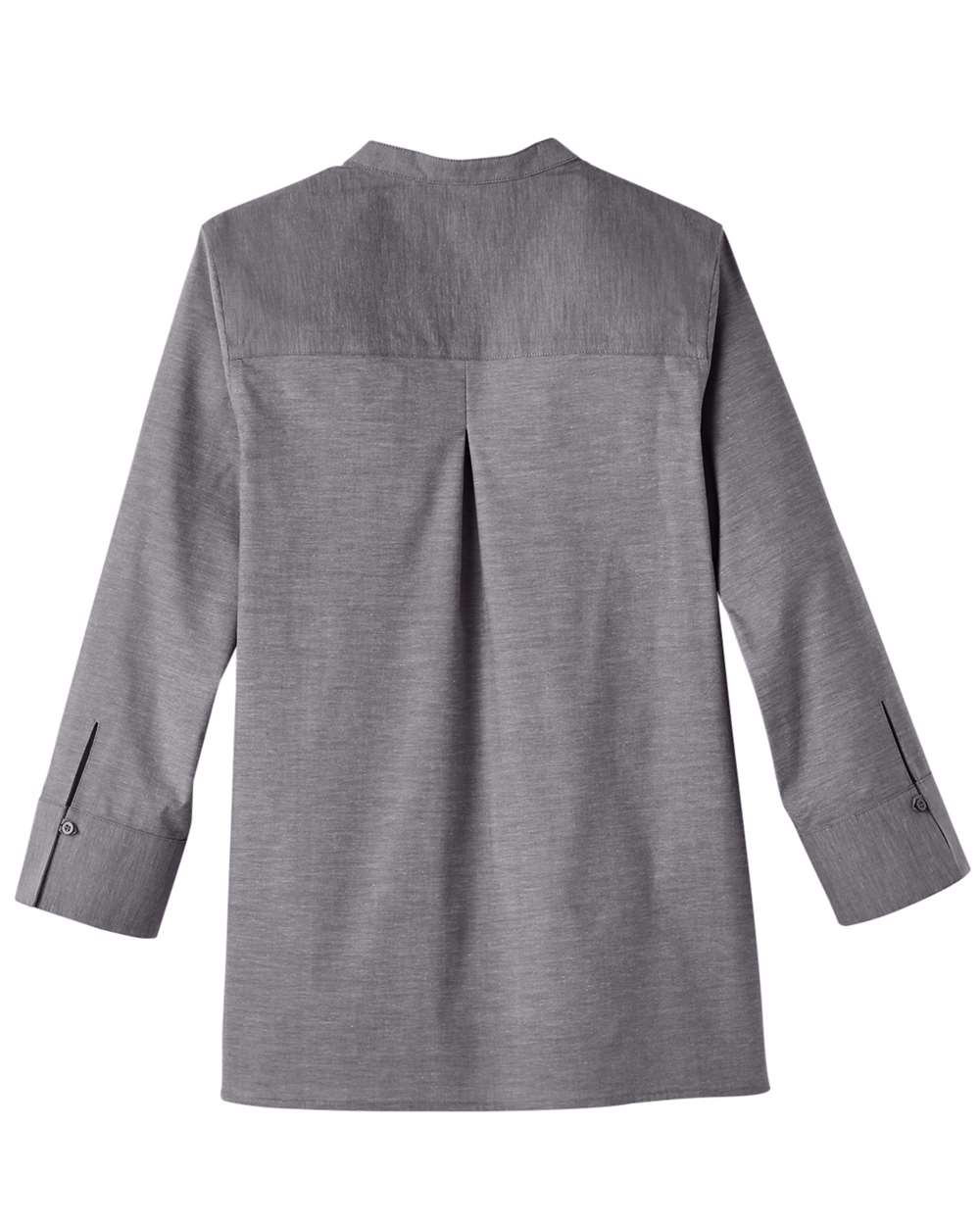 Devon & Jones Women's Crown Collection® Stretch Pinpoint Chambra Three-Quarter Sleeve Shirt - DG562W