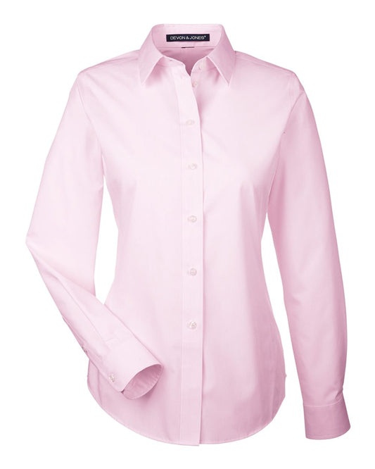 Devon & Jones Women's Crown Collection® Striped Woven Dress Shirt - DG534W