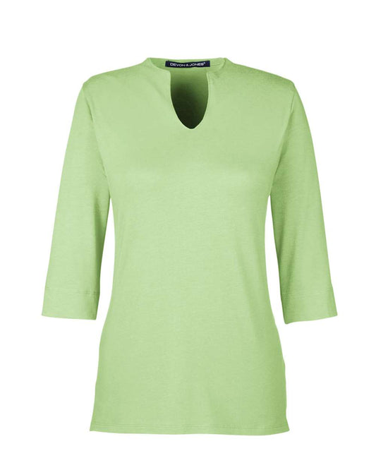 Devon & Jones Women's Perfect Fit™ Tailored Open Neckline Top - DP188W