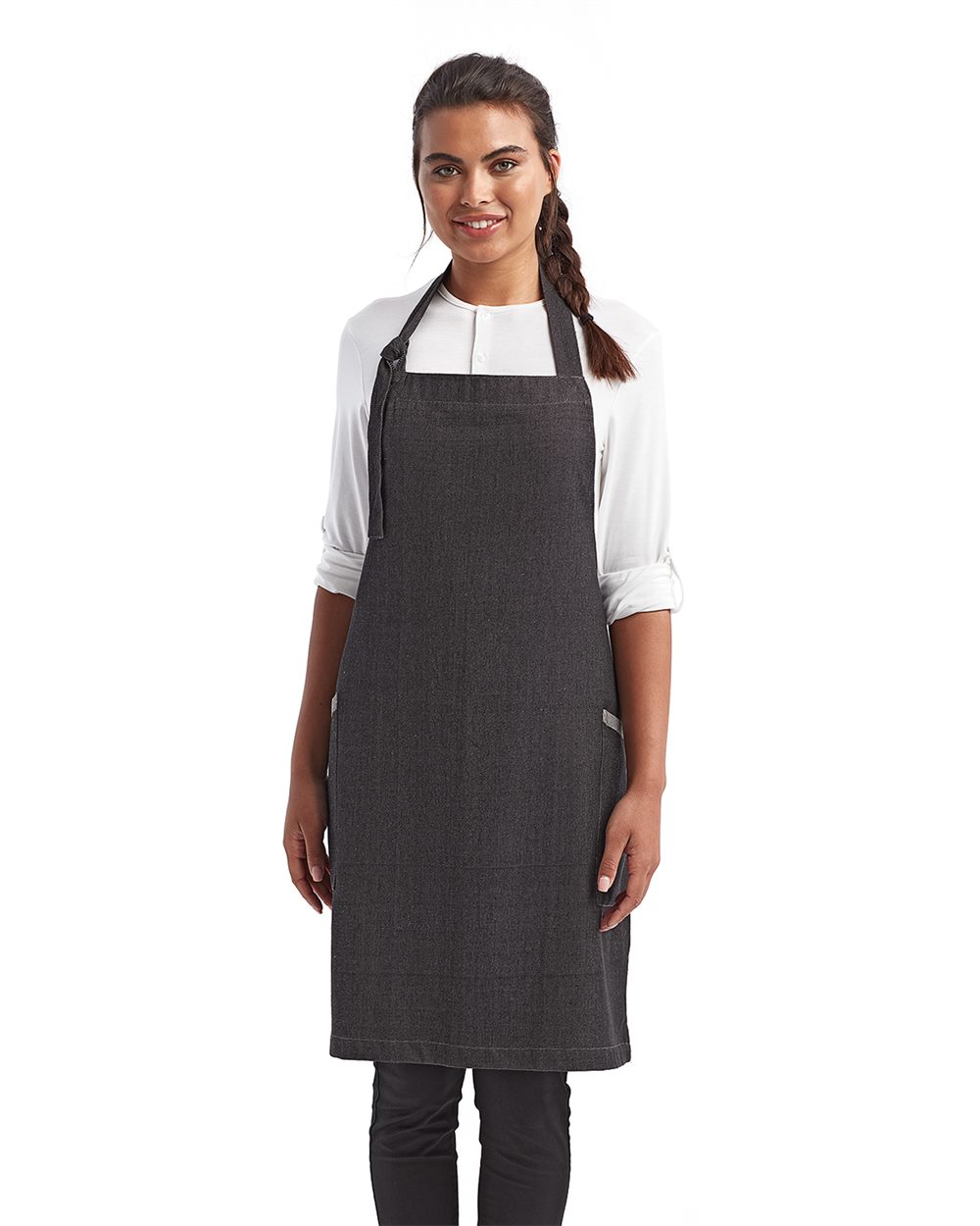Artisan Collection by Reprime ‘Regenerate’ Recycled Bib Apron - RP122
