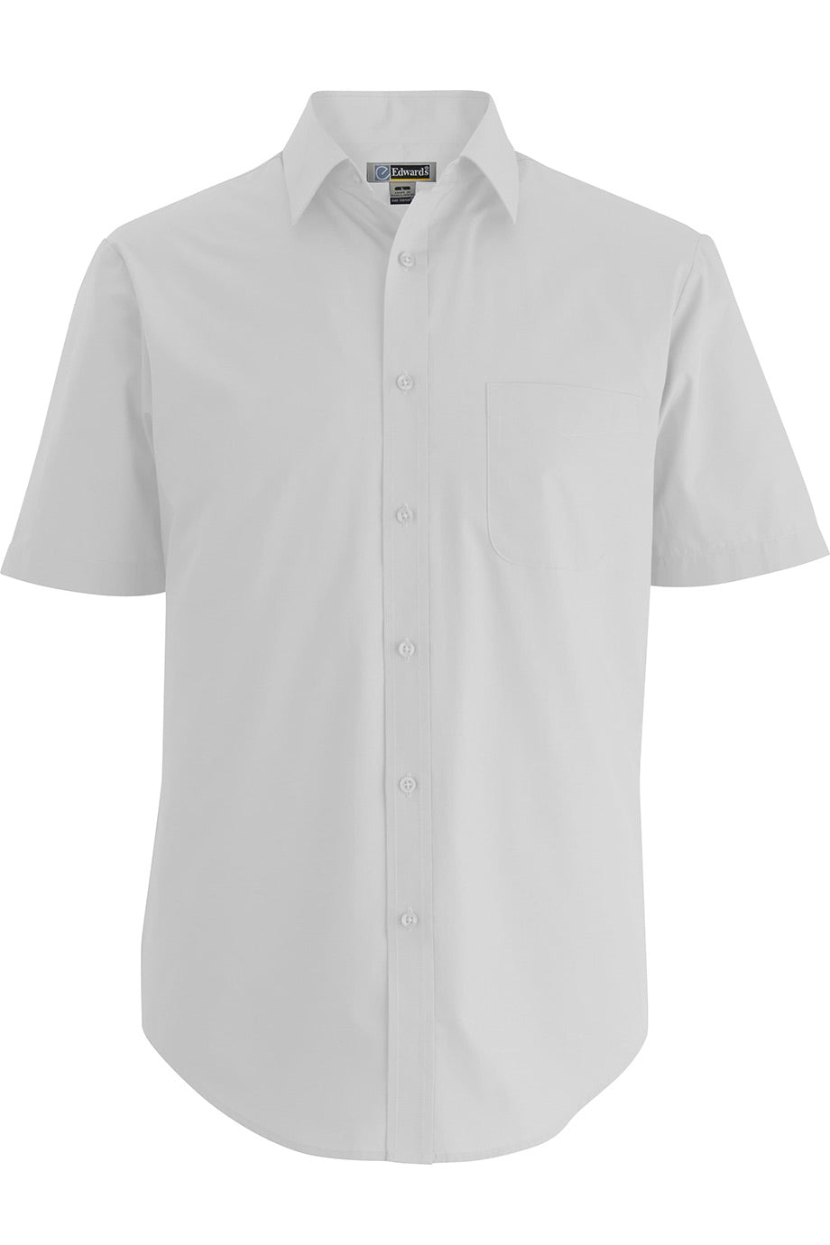 Mens Essential Broadcloth Shirt Short Sleeve - 1314PAC