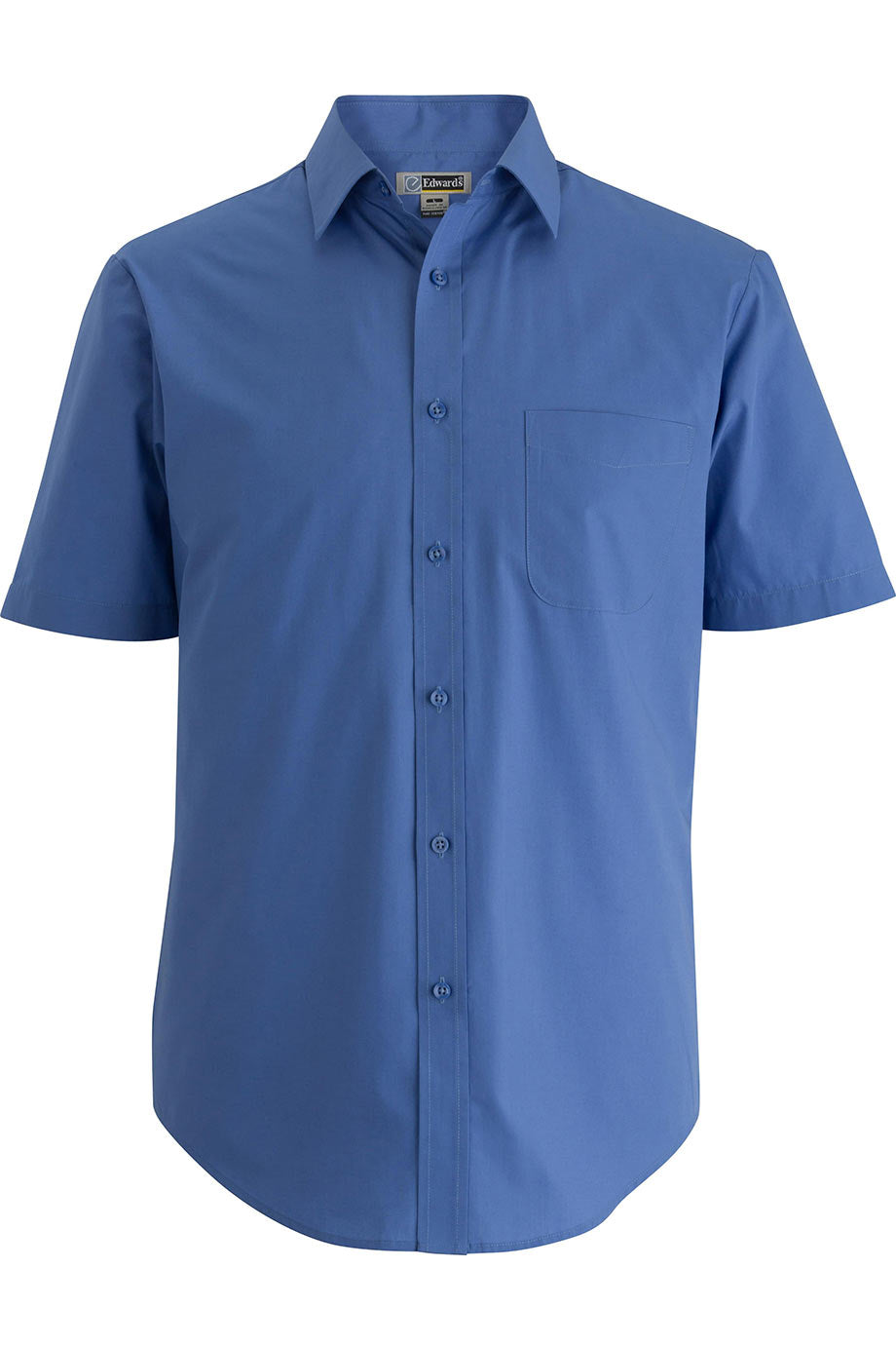 Mens Essential Broadcloth Shirt Short Sleeve - 1314PAC