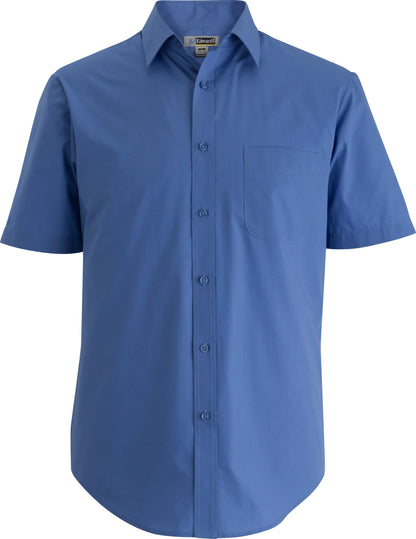 Essential Broadcloth Short Sleeve Mens Shirt